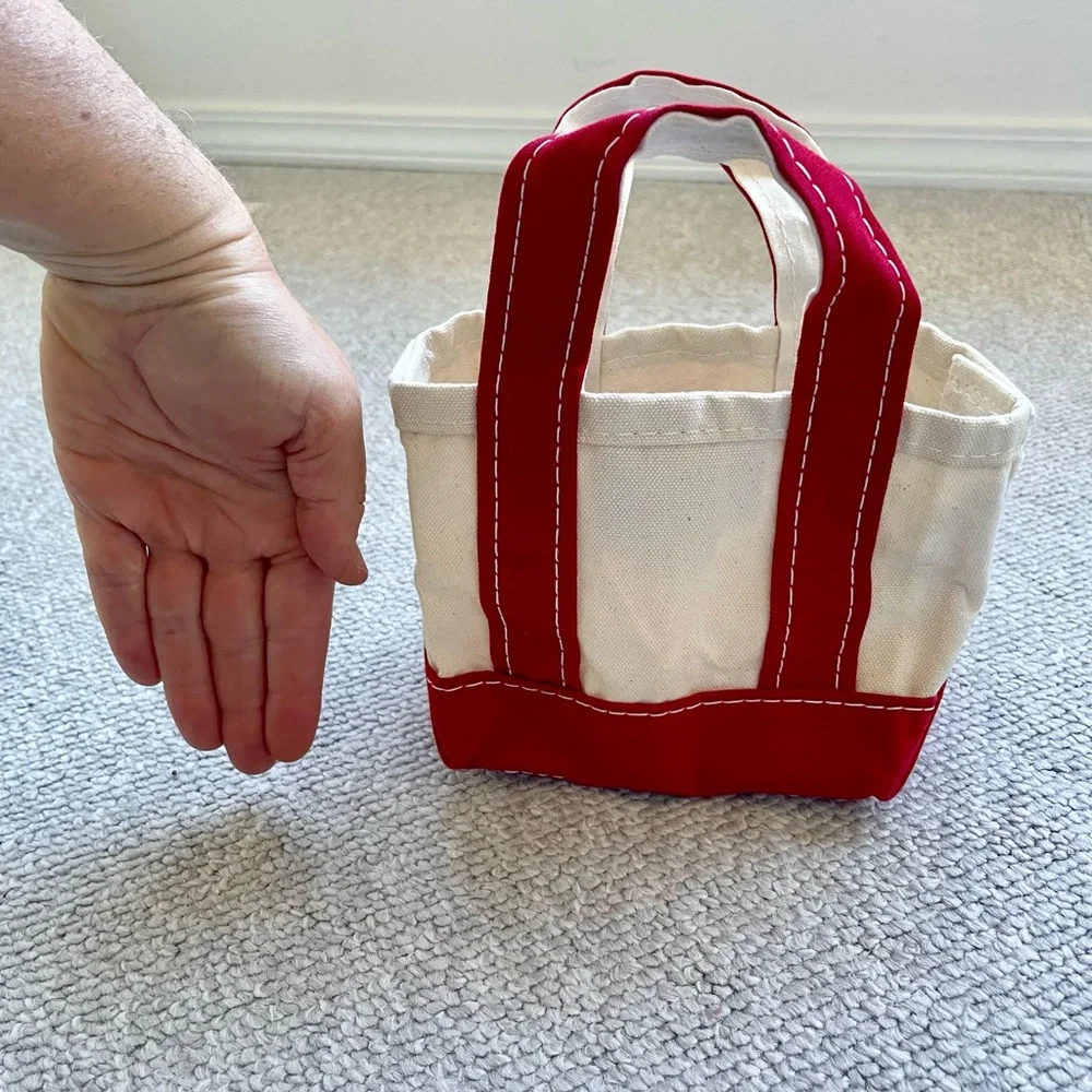 L.L. Bean Boat and Tote Mini, Red - Picture 8 of 9